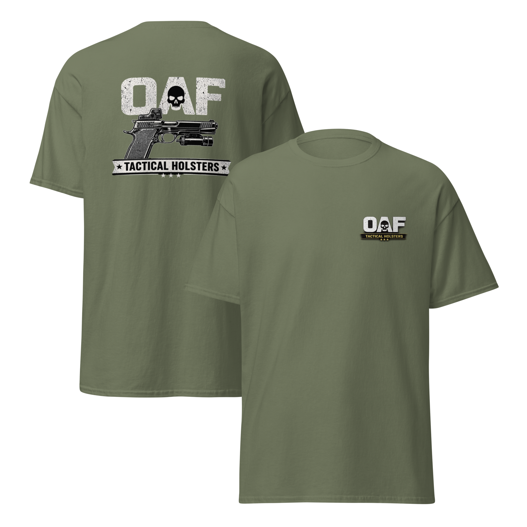 Olive Drab shirt front