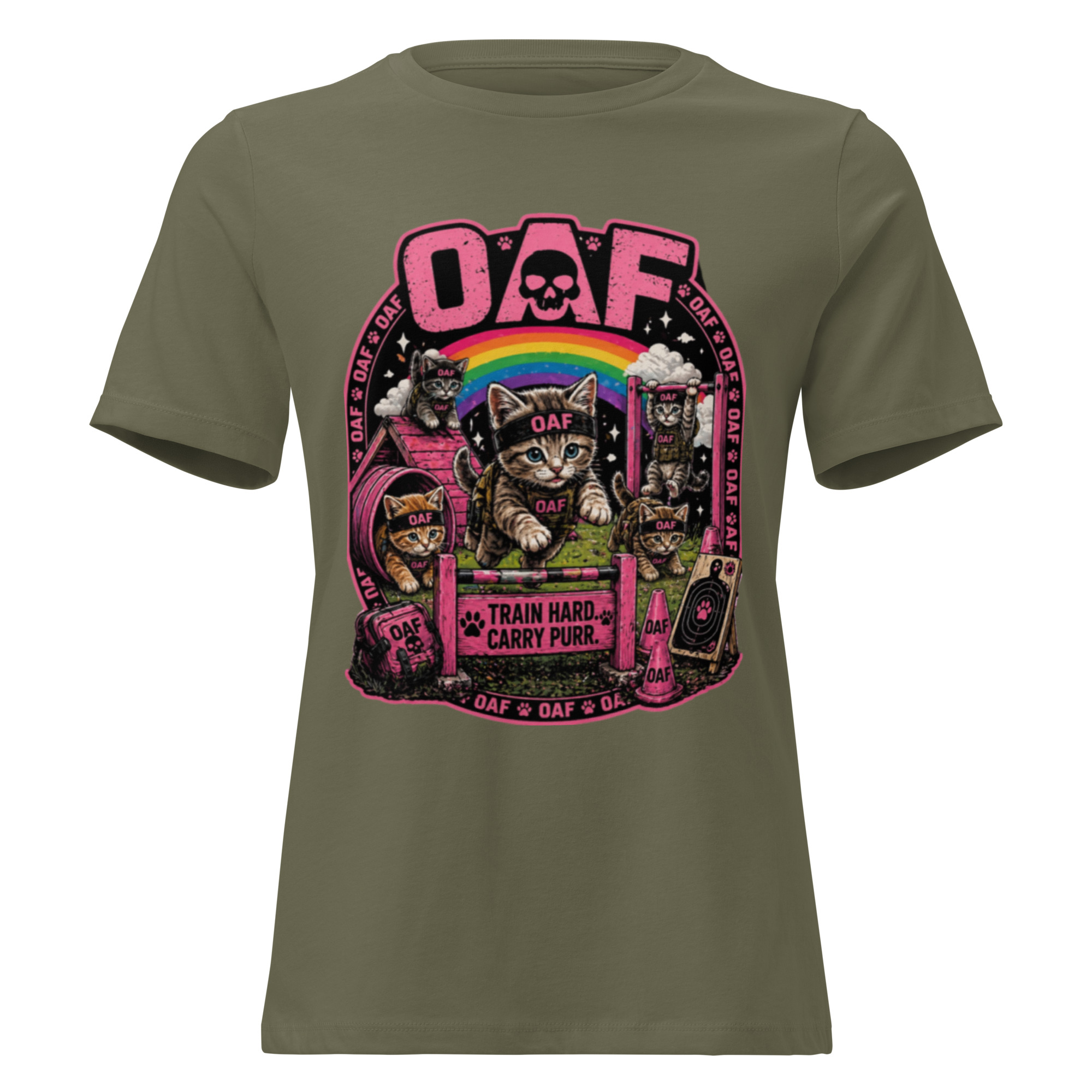 Military Green shirt front